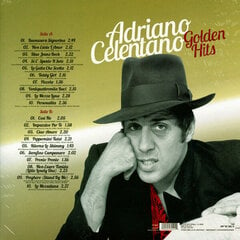 Adriano Celentano - Golden Hits, LP, vinilo plokštė, 12'' kaina ir informacija | Vinilinės plokštelės, CD, DVD | pigu.lt