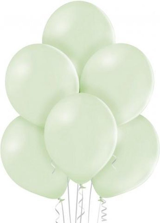 Lateksiniai balionai, 30 cm, 100 vnt, žalia цена и информация | Balionai | pigu.lt