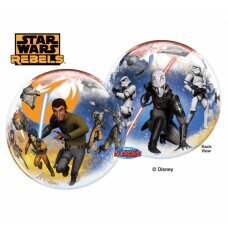 Folijos balionas 22 QL Single Bubble Star Wars Rebels kaina ir informacija | Balionai | pigu.lt