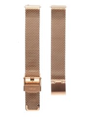 Браслет из стальной сетки Rose Gold, 14 мм цена и информация | Женские часы | pigu.lt
