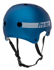 Šalmas Pro-Tec Helmet Old School Cert Matte Metallic Blue цена и информация | Шлемы | pigu.lt