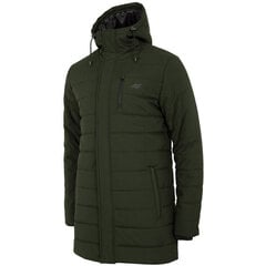 Куртка мужская 4F, зеленая цена и информация | Мужские куртки | pigu.lt