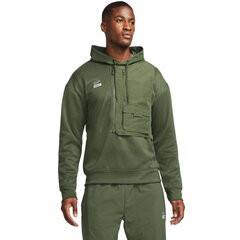Джемпер мужской Nike DF FC Hoodie PO M DJ0749 335, зеленый цена и информация | Мужская спортивная одежда | pigu.lt