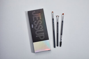 Jessup Pro Brow комплект кисточек для бровей T326 цена и информация | Кисти для макияжа, спонжи | pigu.lt
