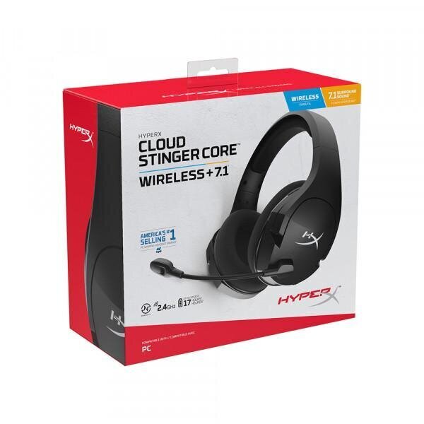 Belaid s ausin s HyperX Cloud Stinger Core 7.1 Wireless kaina