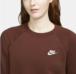 Nike Джемпер Nsw Essntl Flc Crew Brown BV4110 273 BV4110 273/S цена и информация | Женские толстовки | pigu.lt