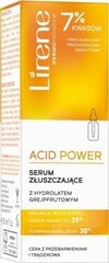 Увлажняющая сыворотка для лица Lirene Acid Power, 30 мл цена и информация | Сыворотки для лица, масла | pigu.lt