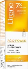 Šveičiamasis veido serumas Lirene acid power, 30ml kaina ir informacija | Veido aliejai, serumai | pigu.lt