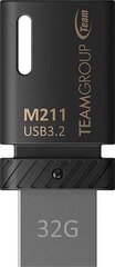 Team Group M211 32GB USB 3.2 kaina ir informacija | USB laikmenos | pigu.lt