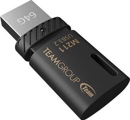 Team Group M211 64 GB USB 3.2 kaina ir informacija | USB laikmenos | pigu.lt