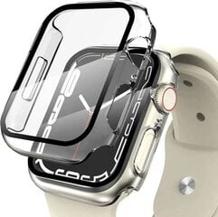 Tech-Protect Etui Tech-protect Defense360 Apple Watch 7 45mm Clear kaina ir informacija | Išmaniųjų laikrodžių ir apyrankių priedai | pigu.lt