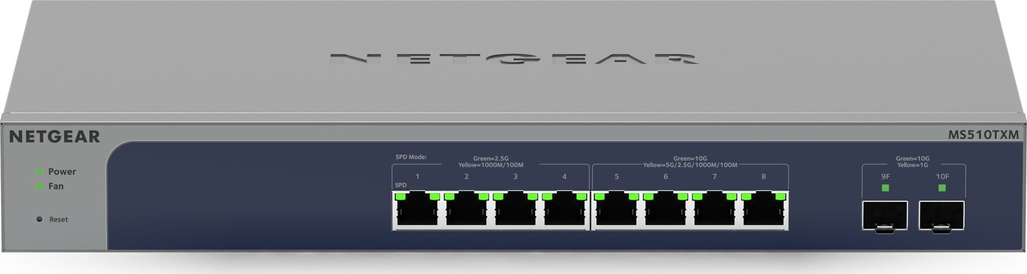 Komutatorius Netgear MS510TXUP-100EUS kaina ir informacija | Komutatoriai (Switch) | pigu.lt