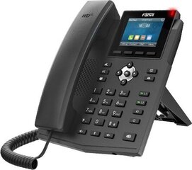 Fanvil X3S PRO, juodas kaina ir informacija | Stacionarūs telefonai | pigu.lt