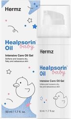 Kūdikių kūno aliejus Hermz Healpsorin Baby Oil, 50 ml kaina ir informacija | Kosmetika vaikams ir mamoms | pigu.lt