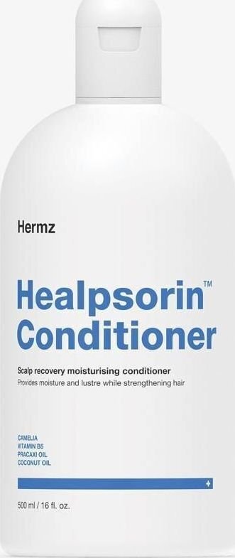 Plaukų kondicionierius sudirgusiai galvos odai Hermz Healpsorin Conditioner, 500 ml цена и информация | Balzamai, kondicionieriai | pigu.lt