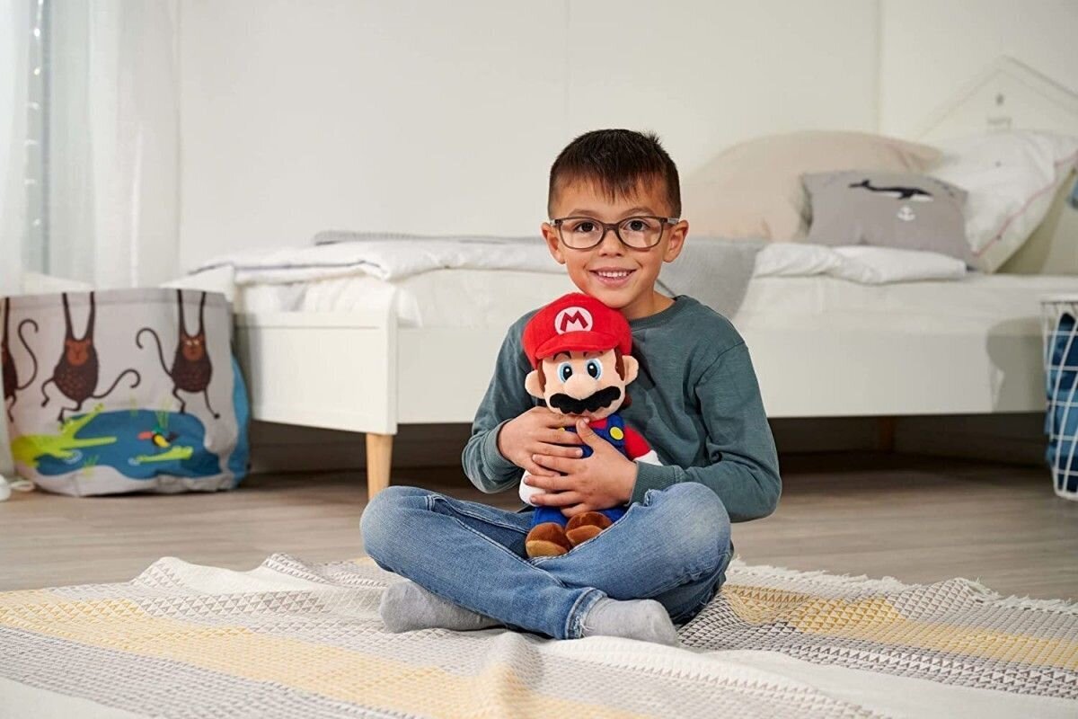 Super Mario pliušinis žaislas, 30 cm kaina ir informacija | Minkšti (pliušiniai) žaislai | pigu.lt