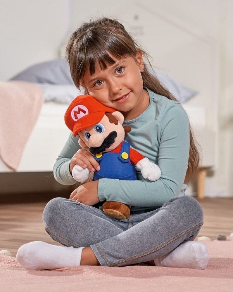 Super Mario pliušinis žaislas, 30 cm цена и информация | Minkšti (pliušiniai) žaislai | pigu.lt