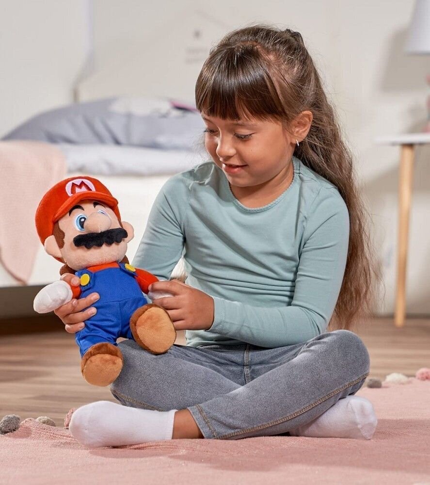 Super Mario pliušinis žaislas, 30 cm kaina ir informacija | Minkšti (pliušiniai) žaislai | pigu.lt