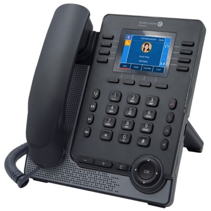 IP telefonas / VOIP Alcatel-Lucent M7 PoE kaina ir informacija | Stacionarūs telefonai | pigu.lt