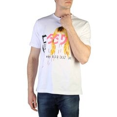 Marškinėliai vyrams Diesel T_JUST_T24_00SEFV_0091A_100, balti kaina ir informacija | Vyriški marškinėliai | pigu.lt