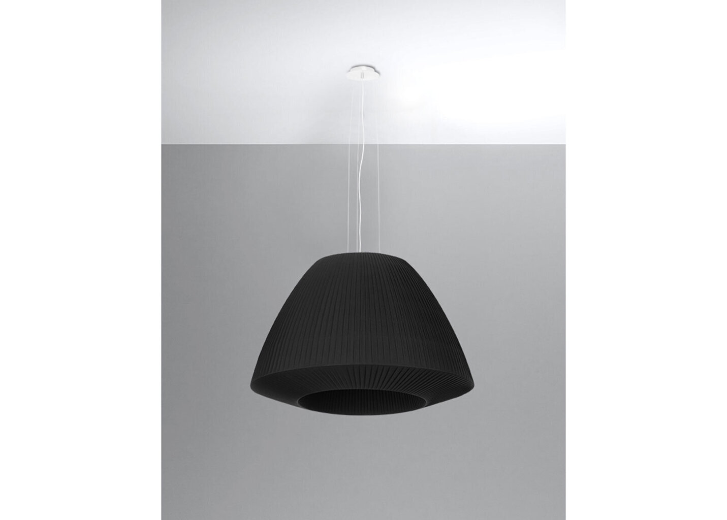 Sollux šviestuvas Bella 60, juodas kaina ir informacija | Pakabinami šviestuvai | pigu.lt