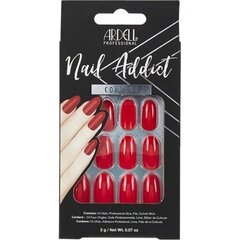 Искусственные ногти Ardell Nail Addict Cherry Red, 24 шт цена и информация | Книпсер для ногтей NGHIA EXPORT NC-03  | pigu.lt