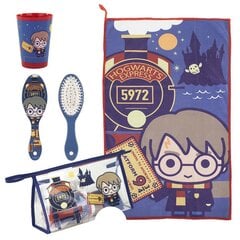 Косметичка с аксессуарами Harry Potter 4 Parts Red цена и информация | Косметички, косметические зеркала | pigu.lt