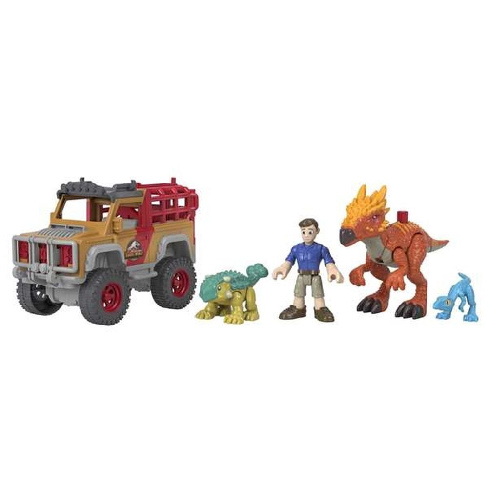 Žaidimų rinkinys Fisher Price Imaginext Jurassic World Camp Cretaceous kaina ir informacija | Žaislai berniukams | pigu.lt