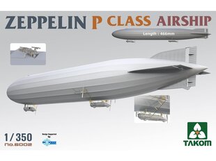 Takom - Zeppelin P Class Airship, 1/350, 6002 kaina ir informacija | Konstruktoriai ir kaladėlės | pigu.lt