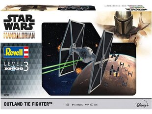 Revell - The Mandalorian: Outland TIE Fighter, 1/65, 06782 цена и информация | Конструкторы и кубики | pigu.lt