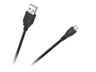 Кабель USB типа A - 1.5 м micro USB цена и информация | Кабели и провода | pigu.lt