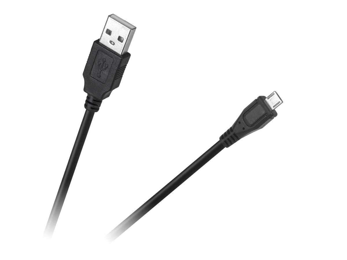 USB tipo A laidas, 1.5 m, mikro USB цена и информация | Kabeliai ir laidai | pigu.lt