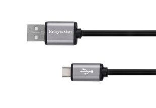 Кабель USB - Type C USB Kruger&Matz Basic цена и информация | Кабели и провода | pigu.lt