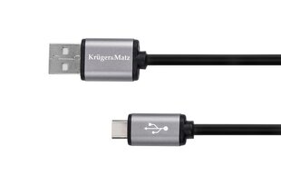 USB-кабель, штекер 3,0 В - C Kruger&Matz Basic цена и информация | Кабели и провода | pigu.lt