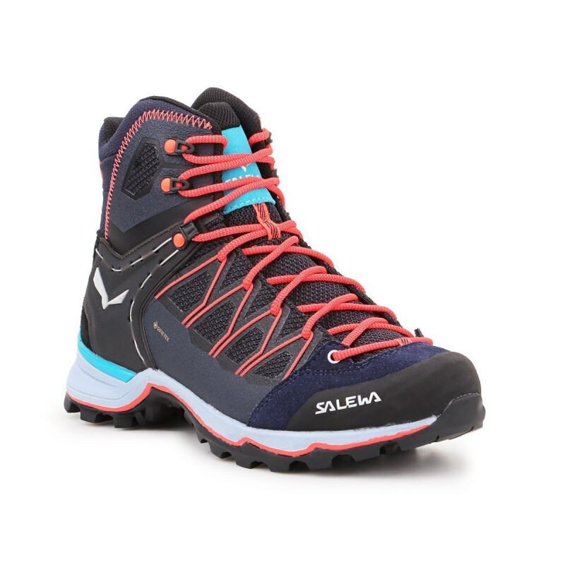 Aulinukai moterims Salewa Ws Mtn Trainer Lite Mid GTX W 613603989, mėlyni цена и информация | Aulinukai, ilgaauliai batai moterims | pigu.lt