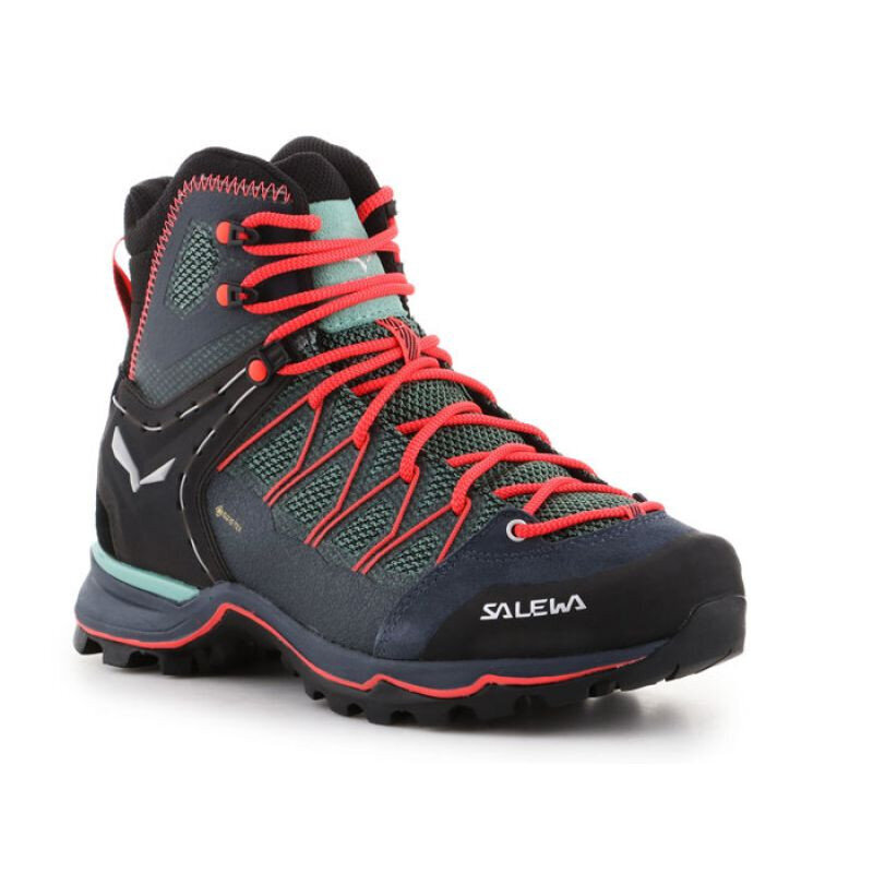 Aulinukai moterims Salewa Ws Mtn Trainer Lite Mid GTX W 613605585, mėlyni kaina ir informacija | Aulinukai, ilgaauliai batai moterims | pigu.lt