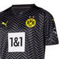 Sportiniai marškinėliai vyrams Puma Borussia Dortmund Away Shirt Replica M 759057 04, juodi цена и информация | Futbolo apranga ir kitos prekės | pigu.lt