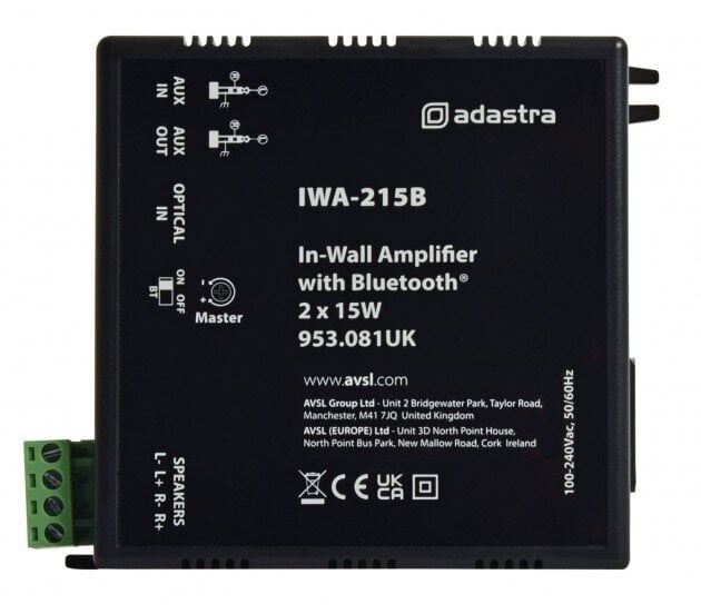 IWA215B stiprintuvas su Bluetooth Optical ,AUX kaina | pigu.lt