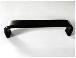 Rankena, metalinė aliuminio, matinė juoda "Matthew" 96 mm kaina ir informacija | Baldų rankenėlės | pigu.lt