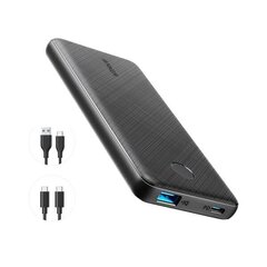 Зарядное устройство Power Bank USB 10000mAH, черный цена и информация | Зарядные устройства Power bank | pigu.lt