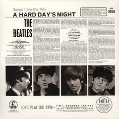 The Beatles - A Hard Day's Night, LP, vinilo plokštė, 12" vinyl record kaina ir informacija | Vinilinės plokštelės, CD, DVD | pigu.lt