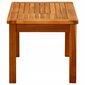 Sodo kavos staliukas,70x40x36cm, akacijos medienos masyvas, ruda kaina ir informacija | Lauko stalai, staliukai | pigu.lt