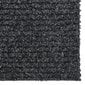 vidaXL Purvą sugeriantis kilimas-takelis, antracito spalvos, 100x200cm цена и информация | Kilimai | pigu.lt
