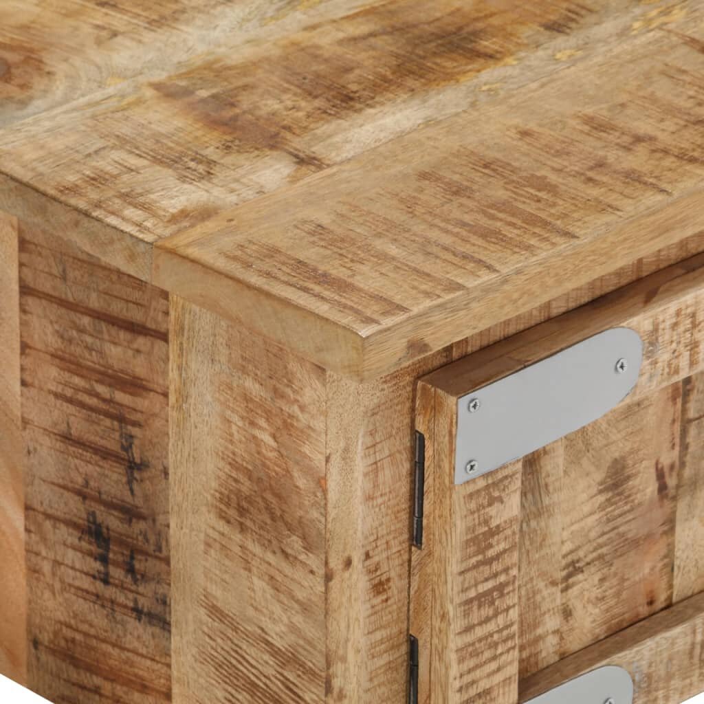 vidaXL Kavos staliukas, 67x67x30cm, mango medienos masyvas kaina ir informacija | Kavos staliukai | pigu.lt