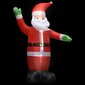 Pripučiamas Kalėdų Senelis su LED lemputėmis, 3 m kaina ir informacija | Dekoracijos šventėms | pigu.lt
