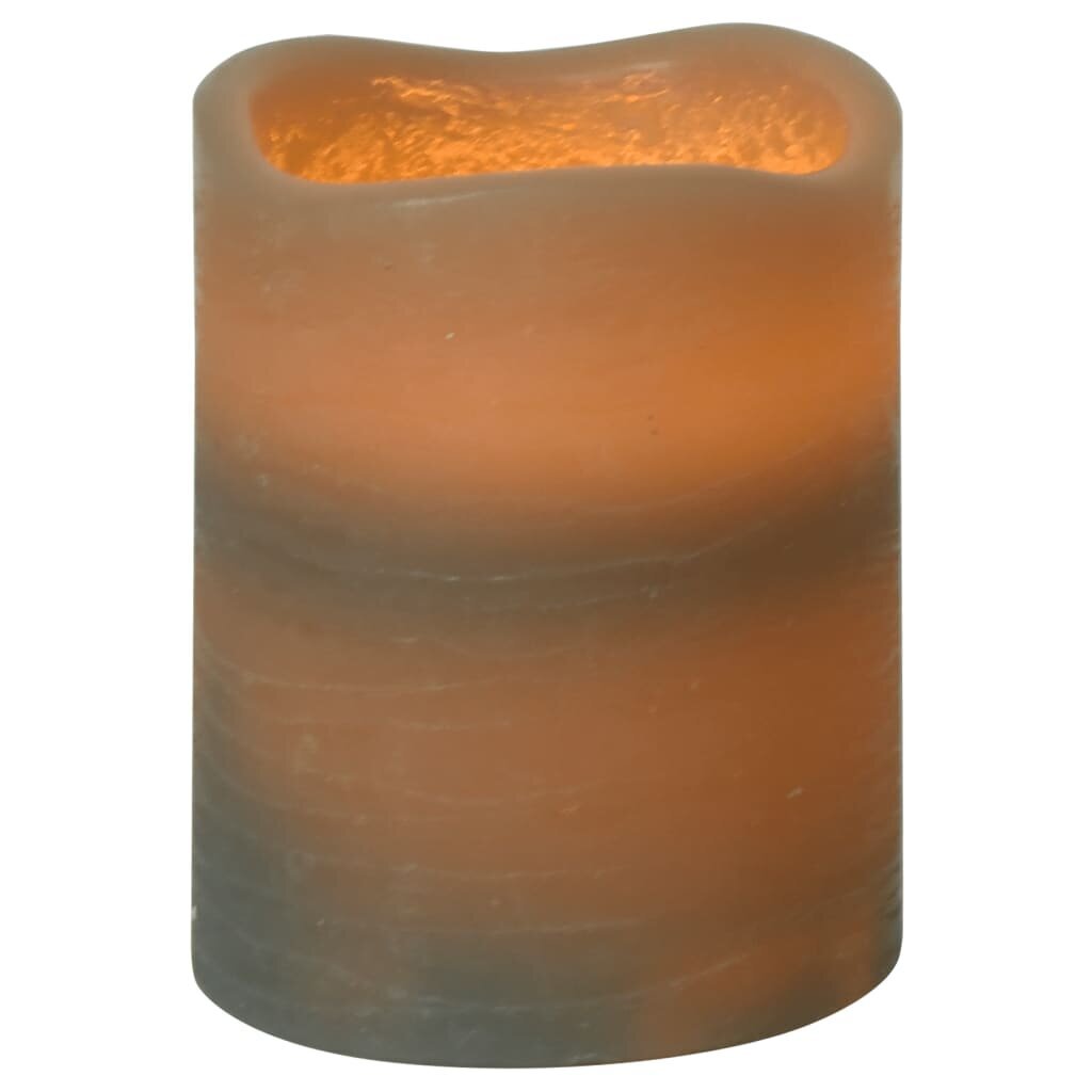 vidaXL Beliepsnės LED žvakės, 24vnt., šiltos baltos, su pulteliu kaina ir informacija | Žvakės, Žvakidės | pigu.lt