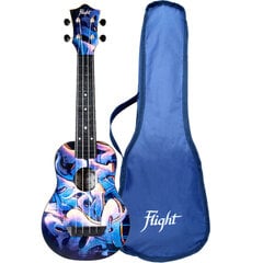 Sopraninė ukulelė Flight Travel TUS-40 Graffiti kaina ir informacija | Gitaros | pigu.lt