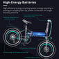 Elektrinis dviratis ADO A20 20", baltas цена и информация | Elektriniai dviračiai | pigu.lt