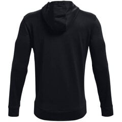 Джемпер мужской Under Armor Terry Hoodie M 1366259-001, черный цена и информация | Мужская спортивная одежда | pigu.lt