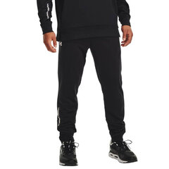 Штаны мужские Under Armor Terry Pant M 1366265-001, черные цена и информация | Мужская спортивная одежда | pigu.lt